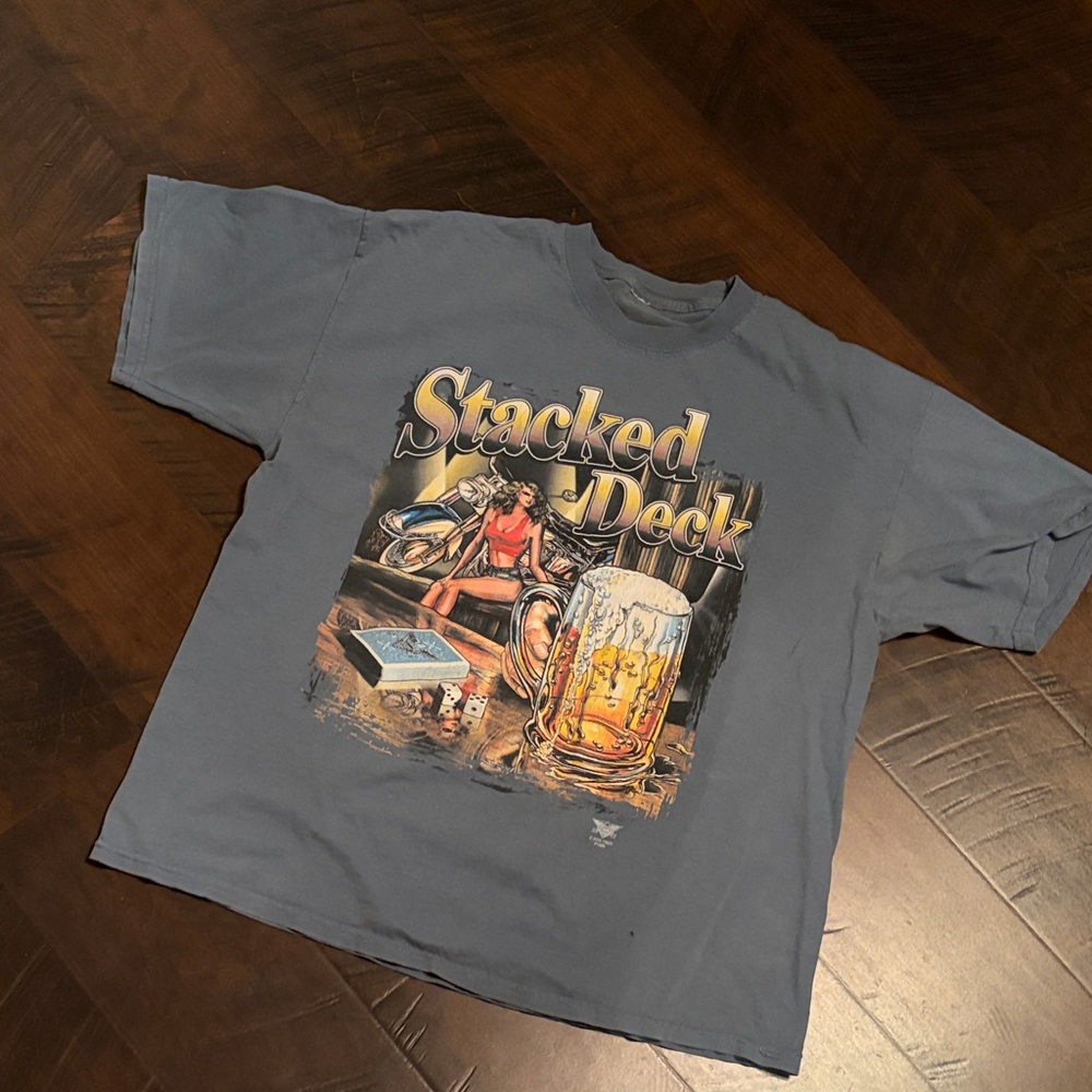 Men's Short Sleeve Graphic Tee - Slate Blue